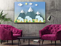 Obraz Origami zs1261